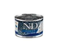 Natural And Delicious Ocean Wet Food Cod Adult Mini140g